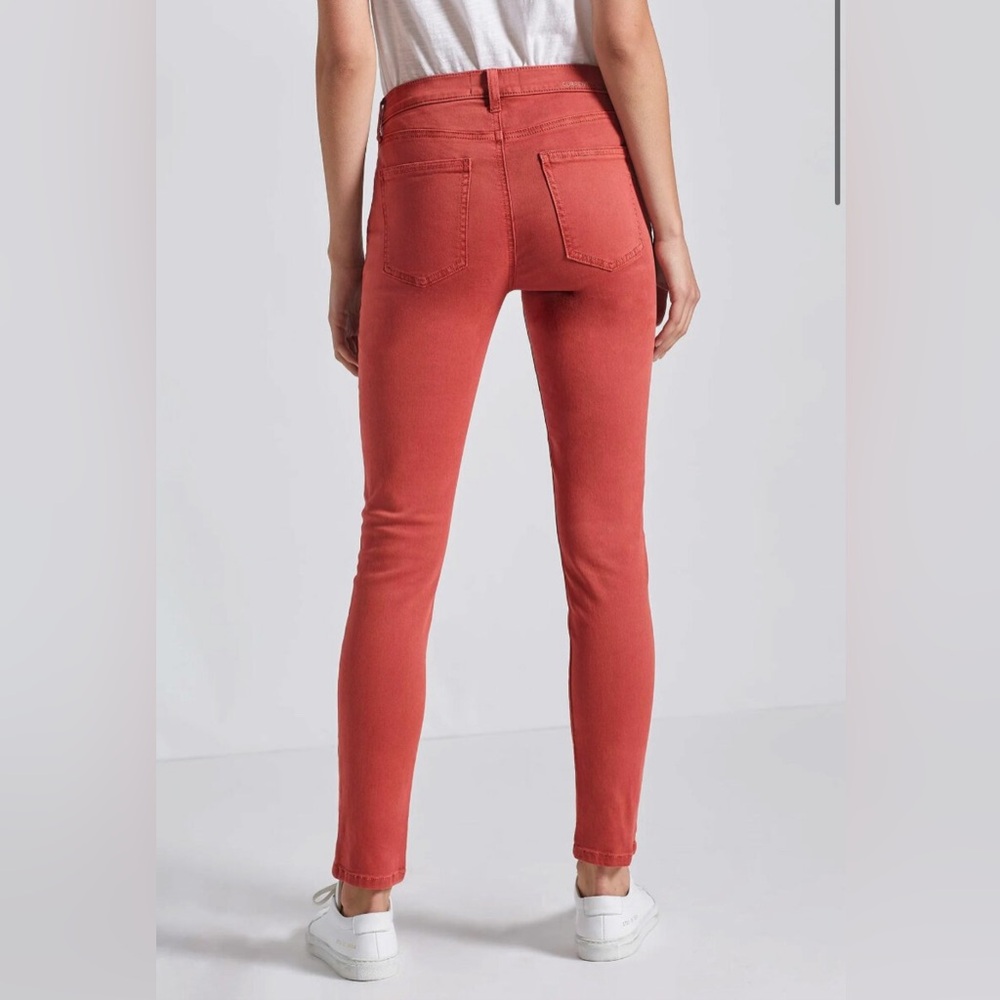 Current Elliott Women’s Stiletto Jeans Size 26 Cayenne Red - Picture 2 of 12